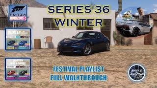 Forza Horizon 5  Cars amp Coffee Festival Playlist Winter  Full Walkthrough 🎮 [upl. by Ainigriv]