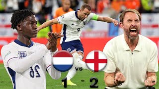 Highlights  England vs Netherlands  Uefa Euro 2024Ollie Watkins amp Kobbie Manioo [upl. by Adahs336]