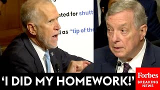 MUST WATCH Thom Tillis Issues Blunt Warning To Judiciary Democrats When The Roles Are Reversed [upl. by Neelyar]