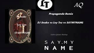 Propaganda Remix  Dj Snake vs Lny Tnz vs SAYMYNAME [upl. by Airotkiv461]