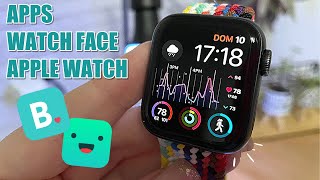 COMO BAIXAR NOVOS MOSTRADORES NO APPLE WATCH  Apps grátis para instalar watchfaces Apple Watch [upl. by Durning]