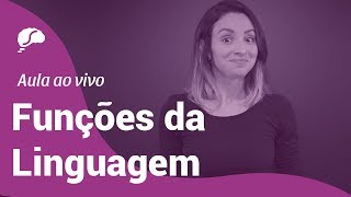 QUAIS FUNÇÕES DA LINGUAGEM MAIS CAEM NO ENEM [upl. by Hanimay285]