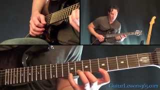 Metallica  One Guitar Lesson Pt4  Main Solo amp Harmony Solo [upl. by Pierre]