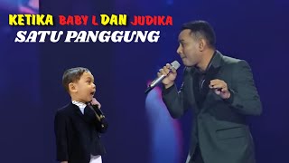 Begilah Jadinya Ketika Baby L Satu Panggung Sama Judika Bikin Heboh Se Antero Dunia [upl. by Eeralih]