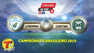 AO VIVO LONDRINA X CORITIBA TRANSAMÉRICA ESPORTES CURITIBA [upl. by Nawotna]