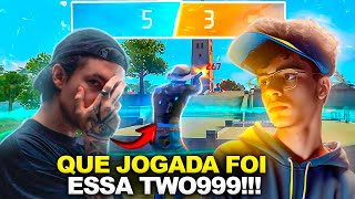 MEU DEUSSSS TWO9 FEZ O MARECHAL ATÉ DESINSTALAR O FREE FIRE DEPOIS DISSO 2X2 APOSTADO FOI INSANO [upl. by Nylrebma]