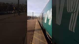 Norwegian train r14 to Kongsvinger arriving at lillestrøm station in Norway train trainspotting [upl. by Narih910]