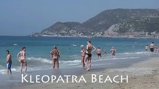 TURKEY Kleopatra Beach Alanya [upl. by Namia]