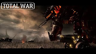 Massive Battle  Chaos Dwarfs vs Dwarfs  Total War WARHAMMER III  cinematic battle [upl. by Nylrak]