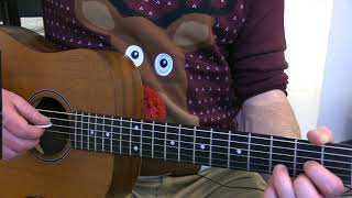 How to Play I Wish It Could Be Christmas Everyday Guitar [upl. by Odlauso213]