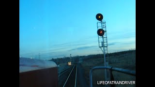 Cab Ride GP382 Locomotive on CP Rail Red Deer Sub Passing Train [upl. by Chinua]