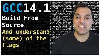 gcc 141 for C23  Compiling from source demonstration and explanation [upl. by Euton272]