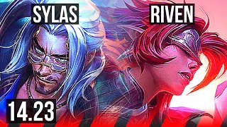 SYLAS vs RIVEN TOP  KR Master  1423 [upl. by Schmeltzer258]