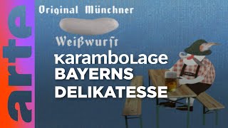 Die Weißwurst Ein bisschen Bayern in jedem Biss  Karambolage  ARTE [upl. by Sitnerp]