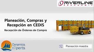 Dynamics AX CEDIS  Personal  Recepción Orden de Compra [upl. by Olvan]