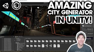 AMAZING Cities in Unity with CScape City Generator Procedural City Tool [upl. by Marylou]