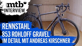 Rennstahl 853 Rohloff Speedster Gates Carbondrive  Get Fast 2023  Interview mit der World of MTB [upl. by Eugene184]