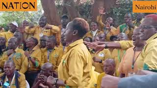 Song and dance as KUPPET Governing Council insists strike will continue until TSC promotes teachers [upl. by Tisha]