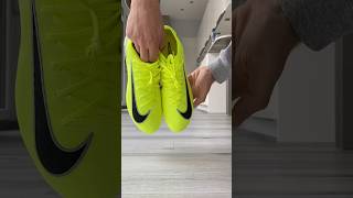 The new Nike Mecurial mad voltage try on footballboots nikemercurial footballshorts [upl. by Torr]