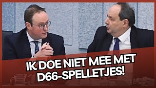 PVVer zet D66er in de HOEK ‘Ik doe niet mee met je spelletjes’ [upl. by Ilona905]