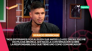 HORACIO BENINCASA sus declaraciones en CONFERENCIA tras lo ocurrido con PERCY PRADO  AL ÁNGULO ⚽🥅 [upl. by Benisch657]