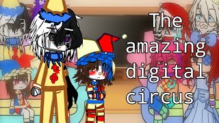 The amazing digital circus react to 44 91 gacha club [upl. by Ulrikaumeko]