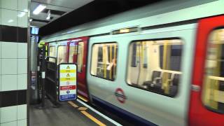 District Line S7 Stock 21417 Departing Tower Hill [upl. by Reniar]