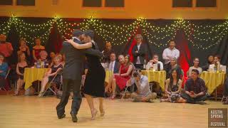 Yanina Quiñones and Neri Piliu  Austin Spring Tango Festival 2022 [upl. by Iluj]