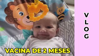 Vlog  Vacina de 2 meses [upl. by Ximenes]