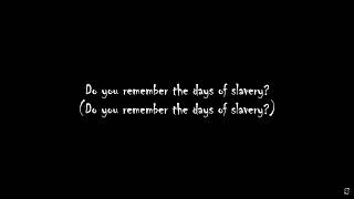 Burning Spear  Slavery Days Lyrics [upl. by Atolrac801]