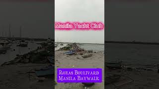 Manila Yacht Club Manila Baywalk shortvideo travel shorts rocksyacht [upl. by Amadis]