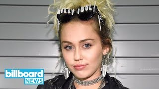 Miley Cyrus Posts Videos Singing Hannah Montana Songs While Wearing a Wig  Billboard News [upl. by Andra]