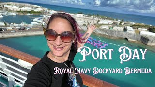 What is there to do at the Royal Navy Dockyard in Bermuda on a Royal Caribbean Cruise [upl. by Berl]