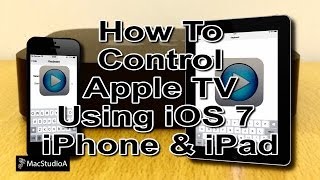 How To Control Apple TV 3rd Generation Using Remote app [upl. by Ilehs506]