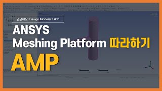 2분완성 격자 생성 방법 basic  ANSYS Meshing PlatformAMP [upl. by Eleanora]