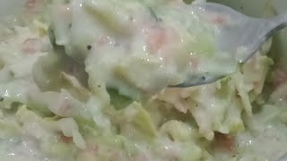 coleslaw recipe kfc style [upl. by Darrow]