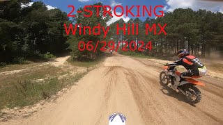 2Stroking at Windy Hill MX  Ellerbe NC  06292024 [upl. by Ignacio438]