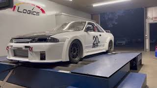 R32 GTR Dyno pull [upl. by Eimat518]