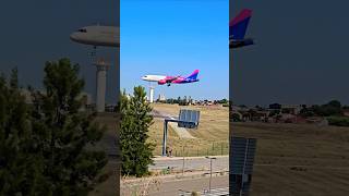 WIZZAIRCOM  A320 Landing 💕 airport lisboa shorts [upl. by Animrac228]