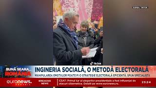 Călin Georgescu și „ingineria socială” Specialiștii spun cum au fost posibile asemenea voturi [upl. by Tracay214]