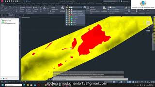 Covadis 182 et Autocad 2025 Calcul Cubature Volume déblais et remblais [upl. by Eecyal]