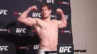 Todd Duffee hits the UFC scale for the first time in four years  UFC Vancouver [upl. by Aymahs]