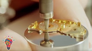 How a 2M Patek Philippe Made Switzerland Manual Finishing of Movement Parts  Technology Solutions [upl. by Naesed]