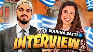 I will INTERVIEW Marina SATTI on GREECE but I need your HELP first [upl. by Almeria]