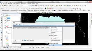 Parametros generales de la cuenca con arcgis [upl. by Pike]