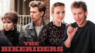 Austin Butler amp Jodie Comer Break Down a Scene From The Bikeriders  Vanity Fair [upl. by Dewar]