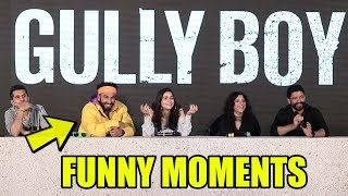 GullyBoy Back To Back FUNNY MOMENT  Ranveer Singh Alia Bhatt [upl. by Artenehs]