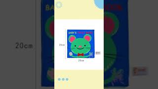 Stimulate Early Learning with Baby Kids Fabric Books  Educational Cloth Books for 012 Months [upl. by Nette409]