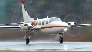 Piper PA60601P Aerostar Takeoff [upl. by Enenstein843]