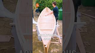 Building a Plywood Canoe in 8 Days  Day 7 [upl. by Yrdnal722]